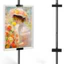Table top easels for display,picture stands for displayAdjustable for Frames Up to 29" HFrame Holder Stand Table Easels for DisplayMetal tabletop easel Stand for Picture Frames, Artwork, Canvas