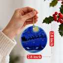 3 x Starry Night Ornament  Christmas Ornament, Christmas Tree Decor, & Perfect Holiday Decor | Art Lover Gift, Gifts for Friends and Family