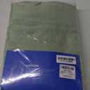 MIULEE Sage Green Linen Curtains 84 Inch Length for Bedroom Living Room, Soft Thick Linen Textured Window Drapes Semi Sheer Light Filtering Back Tab Rod Pocket Burlap Look Spring Decor, 2 Panels