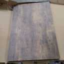 VECELO Dining Table Set for 4, 5-Piece Kitchen Table with 4 Chairs, MDF Board Tabletop with Metal Frame for Small Space, Compact Dinette, Breakfast Nook, Brown