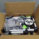 Adjustable Dog Wheelchair for Back Legs Mobility Support Lightweight Pet Wheelchair for Disabled Hind Legs Walking Stable Dog Cart for Pets, Pink (Small) (White XS for 11-17.6lb)