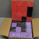 Cube Dry Erase Erasers, 96 Packs Mini Magnetic Whiteboard Dry Erasers in 6 Colors, Chalkboard Cleaner Wiper for Classroom, School, Home, and Office Supplies