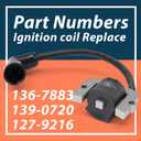 136-7883 Ignition Coil Module 2pcs Compatible with Toro&Titan Series Riding Lawn Mowers Replace 139-0720 136-7883 127-9216, Compatible with Harbor Freight PREDATOR 22HP 708cc V-Twin Egnine 62879