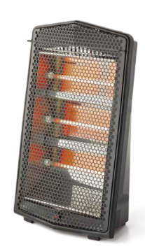 PELONIS  Room heater1500W Ultra Quiet Quartz Radiant Heater, Black