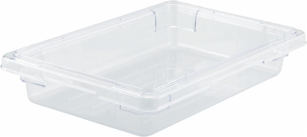 Winco Polycarbonate Food Storage Box, 12 by 18 by 3-1/2-Inch