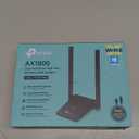 TP-Link WiFi 6 USB Adapter for Desktop PC - (Archer TX20U Plus) AX1800 Wireless Network Adapter with 2.4GHz, 5GHz, High Gain Dual Band 5dBi Antenna, WPA3, Supports Windows 11/10