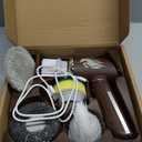 Horsepower Scrubber, Waterproof, Electric Power, Spins 350 RPM, 5 Brush Heads, AS SEEN ON TV, Cleans Dirt & Grime, Tile, Grout, Bathrooms, Kitchen, Auto Rims, Outdoor Furniture & More, Rechargeable