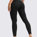 CRZ YOGA Butterluxe No Front Seam Yoga Leggings 25" - High Waisted Womens Lounge Pants Pilates Workout Athletic Buttery Soft