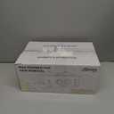 Professional Waxing Kit Wax Warmer Double Pot Wax Heater Machine for Hair Removal, Large Waxing Pot for Spa Salon Beauty Esthetician Home, with Adjustable Temperature Set, 50 Stick(White)