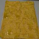 EMMTEEY Christmas Table Runner with Festive Christmas Tree Design | Soft Plush Faux Fur, Heat & Scratch Resistant, Holiday Decor for Home Party Dining Table (13x72 Inch, Ginger)