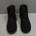 FREE SOLDIER Men's Durable Work Boots 6 Inches Lightweight Waterproof Hiking Boots Suede Leather Tactical Boots, Size 9