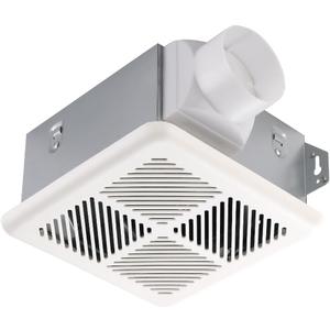 Bathroom Exhaust Fan 70CFM 1.5Sone, Quiet Bath Fan with 3inch duct for Bathroom Ceiling, Energy-Saving Household Ventilation,Ceiling or Wall Mounted, White Plastic Grille