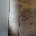 Shoe Rack Organizer 4 Tier Metal Organizer Shelf with Industrial MDF Board and Layer Fabric for Entryway Closet Bedroom Living Room Garage,Black & Rustic Brown (Black+Rustic Brown, 4 Tier)