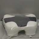 Eliteguard Side Sleeper Pillow with Arm Hole, Upgraded Height Arm Pillow for Larger Frames, Shoulder Relief System, Premium Memory Foam, Suitable for Side, Back and Stomach Sleepers  Grey