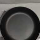 SENSARTE Nonstick Frying Pan Skillet with Lid, 12 Inch Large Deep Frying Pan, 5 Qt Non Stick Saute Pan with Cover, Induction Pan, Healthy Non Toxic Cooking Pan with Helper Handle, PFOA PFOS Free (Classic Black)