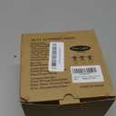 SUNSGNE C7 Christmas String Lights 25 Feet Outdoor String Lights with 27 5W Red Green White Glass Light Bulbs (2 Spare) for Backyard Patio Garden Xmas Decor, Green Wire