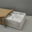 2 Pack 7.2-Inch Globe Pendant Lights, Mid Century Matte Black Pendant Light Fixtures, Globe Pendant Lights Kitchen Island with Milk Glass Shade Hanging Fixture for Dining Room, Bulbs Not Included 