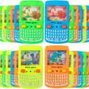 24 PCS Handheld Water Game Party Favors for Kids Ages 3,4,5,6,7,8,9-Pocket Water Ring Game for Easter Egg Fillers,Birthday Return Gifts-Pinata Goodie Bags Stuffers-Classroom Prizes-Treasure Box-4.8"