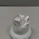 Homeweeks Diffusers, 100ml Colorful Essential Oil Diffuser with Adjustable Mist Mode, Auto Off Aroma for Bedroom/Office/Trip (100 ML 1 Pack) (Basic White)