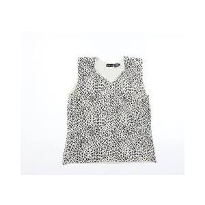 Women Sleeveless Leopard Print Crop Top Summer Business Casual Crew Neck Loose Fit Going Out Tank Top Streetwear, 2XL