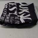 7X5ft Podcast Photo Backdrop Photography Background, Black and White Inspirational Motivational Quotes Positive Affirmation Backdrops Photo Booth Prop Banner Decorations Wall Decor Tablecloth