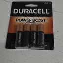 Duracell - CopperTop AA Alkaline Batteries - Long Lasting, All-Purpose Double A Battery for Household and Business, 4 Batteries, Power Remotes, Toys, and More, Reliable and Trustworthy