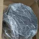 Sadnyy 5 Pcs 3 Gallon/ 12 Quart Rubber Feeder Pan, Rubber Feed Pan Utility Horse Feed Bucket Dog Bowl Horse Feeder for Cats Dogs Goats Chicken Dust Bath Container Animal Feeding, 10.6 x 4.1 Inch