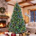 Pre-lit Christmas Tree 6FT, Home Holiday Decor, Remote Control