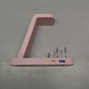 Wireless Charger for iPhone - 5 in 1 Charging Station for Multiple Devices Apple: Wireless Charging Stand Dock for iPhone 17 16e 16 15 14 13 12 Pro Max Apple Watch Airpods (Pink)