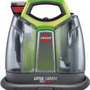 BISSELL Little Green Proheat Portable Deep Cleaner/Spot Cleaner and Car/Auto Detailer with self-Cleaning HydroRinse Tool for Carpet and Upholstery, 2513E