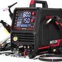 YESWELDER MCT-520 Welders Combo and Plasma Cutter, 6-In-1 MIG/Flux Core/CUT/TIG/Stick/Aluminum MIG, 200A MIG TIG Stick & 50A CUT, 110/220V Dual Voltage Multifunctional Welding Machine