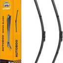 AUTOBOO 22"+20" Windshield Wipers Replacement for Ford Mustang 2007-2021,Lincoln MKZ 2013-2020 -Original Factory Quality (Pack of 2)