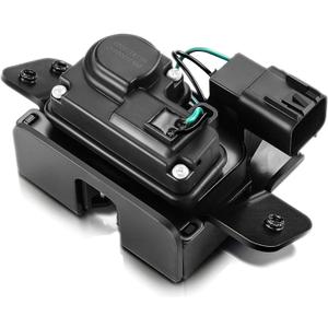 Rear Tailgate Trunk Latch Lock Actuator 4-Pin Compatible with Selected Chevy GMC Buick W/O Power Liftgate,Replace # 931-299,13584872,Yukon Tahoe Acadia Escalade