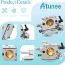 CS-590 CS600 Carburetor for Echo CS-590 CS-600P CS-600 CS-610 CS-620 Shindaiwa 591 Chainsaws Tune Up Kit Replace A021001660 A021001661 A021001662