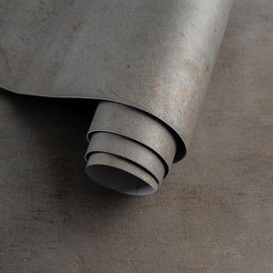 Magielif 32"×354" Extra Thicker Brown Grey Concrete Contact Paper Gray Concrete Wallpaper Peel and Stick Wide Viny Wrap 3D Textured Cement Waterproof Wall Sticker for Wall Bedroom Bathroom Gym