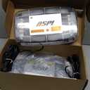 ASPL 2pcs 48LED Roof Top Strobe Lights, High Visibility Emergency Safety Warning LED Mini Strobe Light bar with Magnetic Base for 12-24V Snow Plow, Trucks, Construction Vehicles (Amber/White)