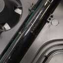 EasyGo Badminton Set, with Net, 4 Racket, 4 Birdies, Portable Storage Box, for Backyards, Outdoor Games, Yard Games