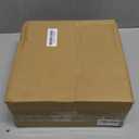 Ceramic 8.2inch Dog Bowl for Large-Breed Dogs, Anti-Slip and Weighted Pet Food and Water Bowl (Single Bowl - Brown Coffee)