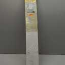 Cordless Light Filtering Mini Blind - 30 Inch Width, 72 Inch Length, 1" Slat Size - Pearl White - Cordless GII Morningstar Horizontal Windows Blinds for Interior by Achim Home Decor