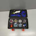 MUSTYBELT Bey Battling Set, GyroTops Burst Blade Toy Combat Battling Game Set, Spinning Gift for Boys, Ages for 8 10 12+ (12 Spinning Tops Tool Box)