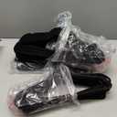 HOUSE DAY Black Velvet Hangers 60 Pack, Non Slip Felt Hanger, Slim Velvet Clothes Hangers for Suits, Shirt, Heavy Duty Coat Hanger for Closet