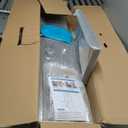 AlenArt Shower Panel LED Shower Tower System with Rainfall Waterfall Shower Head, 4 Body Massage Jets,Hand Shower Sprayer and Tub Spout Stainless Steel, Brushed Nickel