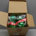 Syhood 12 Pcs 4 Inch Large Christmas Ball Ornament Christmas Tree Decoration Plastic Ornament Set Hanging Xmas Tree Ball for Xmas Holiday Wedding Party (Green)