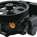 96-74326 Power Steering Pump with Pulley, Compatible with Ford Focus 2006-2011, Transit Connect 2010-2011, Replace# 6S4Z3A674A 7S4Z3A674A 20-74326