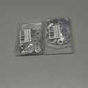 Pack of 2 Premium 1/4” Flat Washers, 100pcs Stainless Steel Washers for Screws & Bolts, 1/4" ID x 5/8" OD