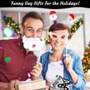 White Elephant Gifts for Adults, Funny Coffee Mug with Finger on the Bottom, French Fry Holder & Sauce Holder Set, Date Night Ideas Food Choice Dice, Gag Gifts Stocking Stuffers for Men Women - Black