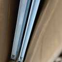 Dog Door for Sliding Glass Door, Adjustable Height 75 3/5" to 80" Sliding Door Pet Door Insert with Screen Design, Suitable for Large Dogs Up to 75 lbs, New