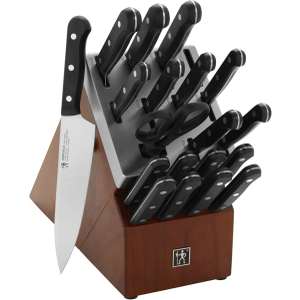 Henckels Solution 20 pc Self Sharpening Knife Block Set, German Engineered