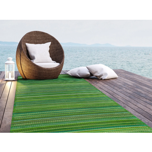 Cancun - Green Outdoor Rug For Patio (244 x 305cm)
