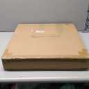 Ivory Shagreen Extra Large Ottoman Trays with Gold Handles 20x20, Faux Leather Large Coffee Table Tray for Living Room, Versatile Decorative Serving Tray (Ivory-Gold Handle, 20")